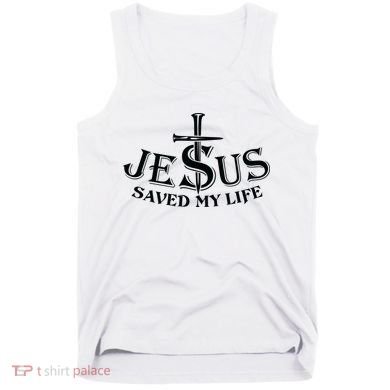 Jesus Saves My Life With Nails Tank Top