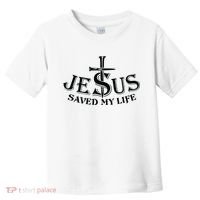 Jesus Saves My Life With Nails Toddler T-Shirt thumb 0