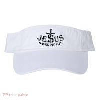 Jesus Saves My Life With Nails Visor thumb 0