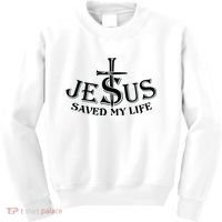 Jesus Saves My Life With Nails Kids Sweatshirt thumb 0