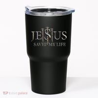 Jesus Saved My Life Christian Religious Believer Tumbler thumb 0