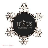 Jesus Saved My Life Christian Religious Believer Ornament thumb 0