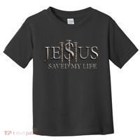 Jesus Saved My Life Christian Religious Believer Toddler T-Shirt thumb 0