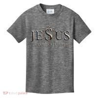 Jesus Saved My Life Christian Religious Believer Kids T-Shirt thumb 0