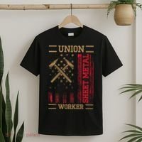 Journeyman Sheet Metal Worker Union Sheet Metal Worker T-Shirt thumb 2
