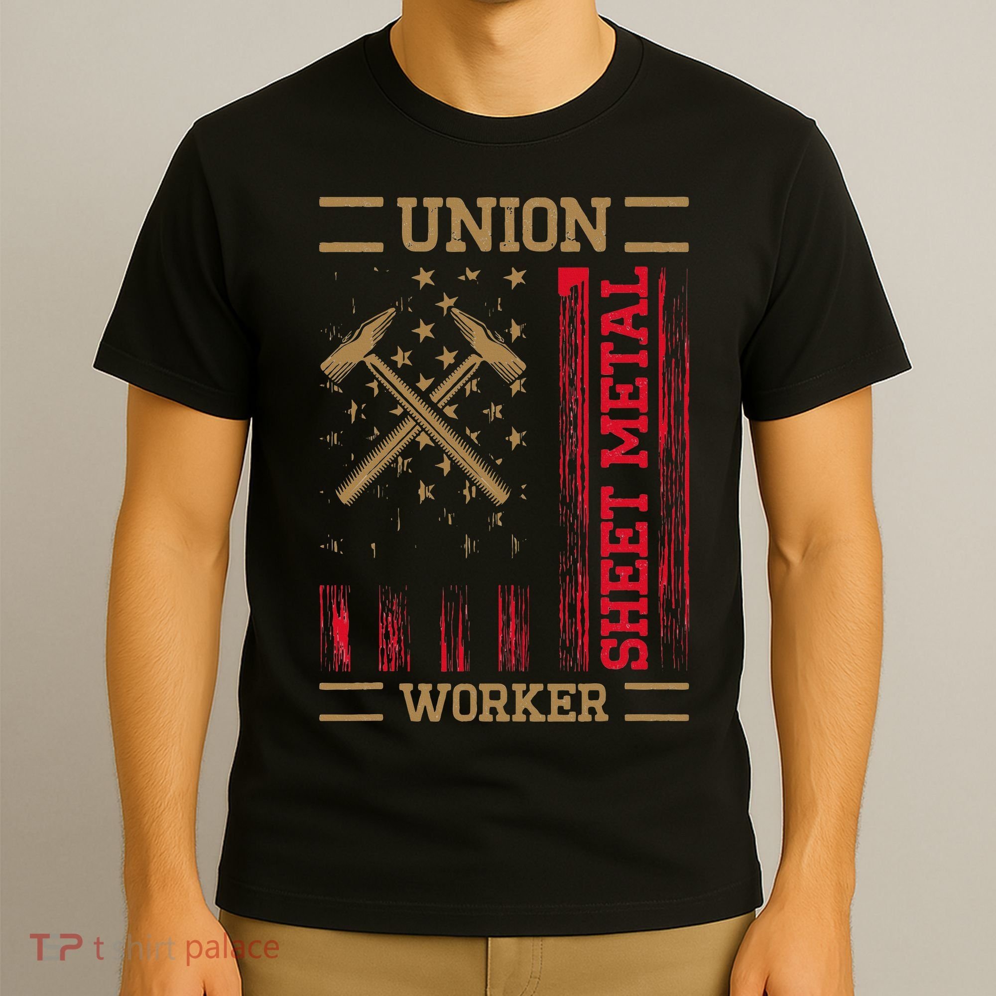 Journeyman Sheet Metal Worker Union Sheet Metal Worker T-Shirt