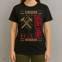 Journeyman Sheet Metal Worker Union Sheet Metal Worker T-Shirt thumb 4