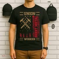 Journeyman Sheet Metal Worker Union Sheet Metal Worker T-Shirt thumb 6