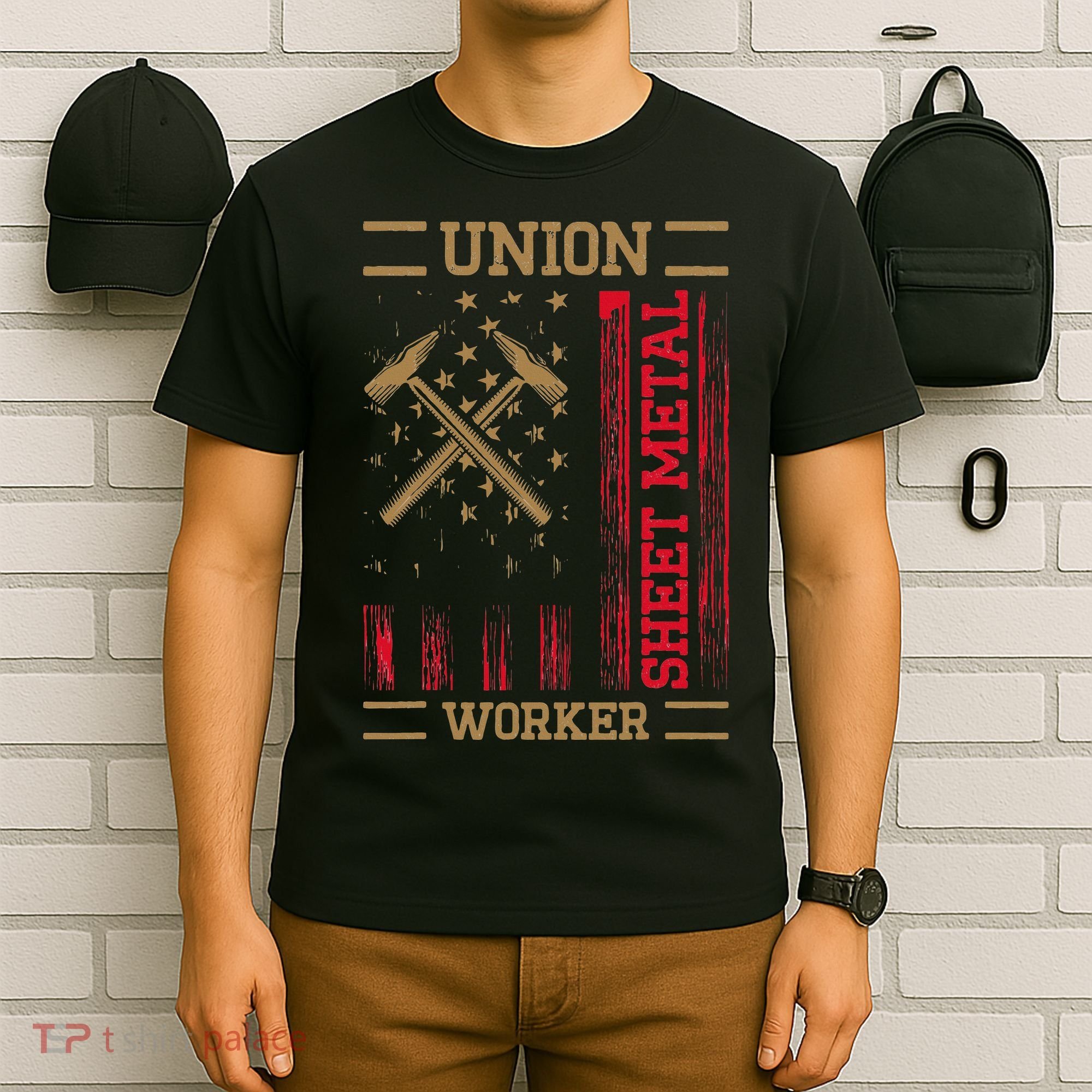 Journeyman Sheet Metal Worker Union Sheet Metal Worker T-Shirt