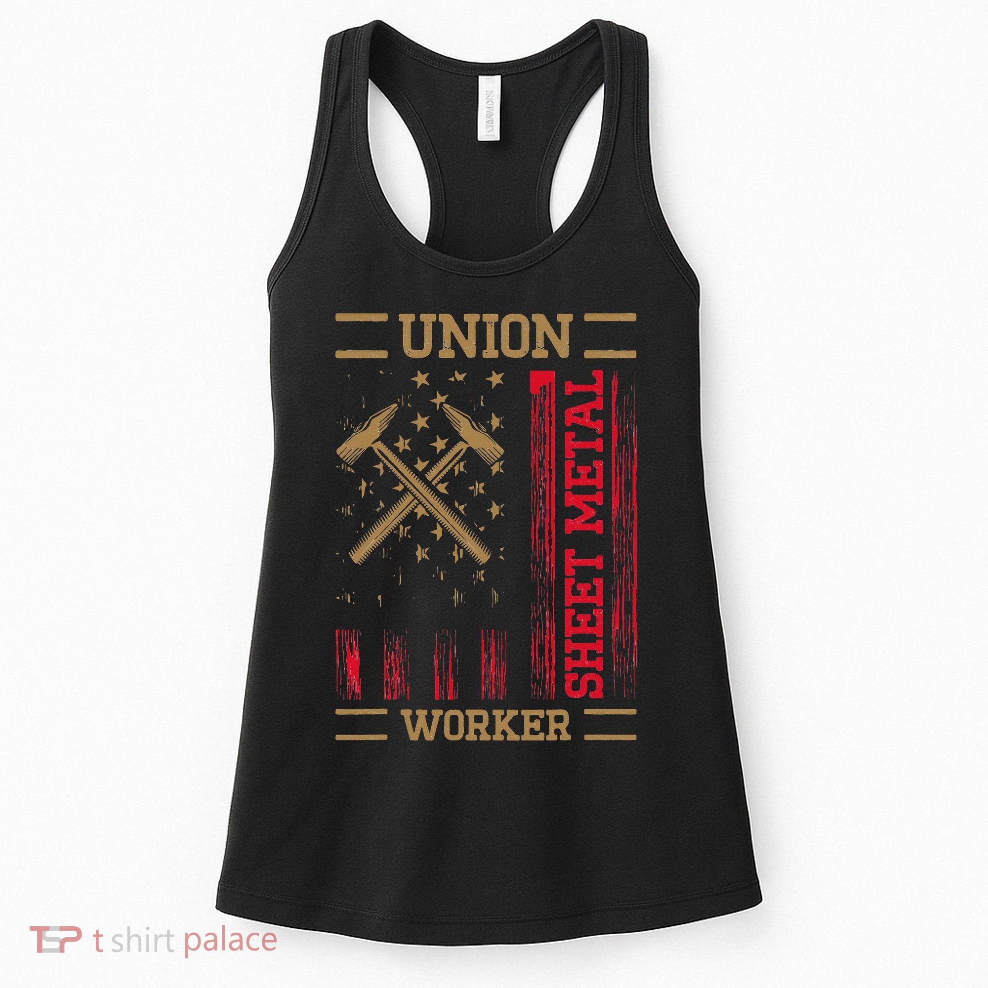 Journeyman Sheet Metal Worker Union Sheet Metal Worker Women's Tank Top