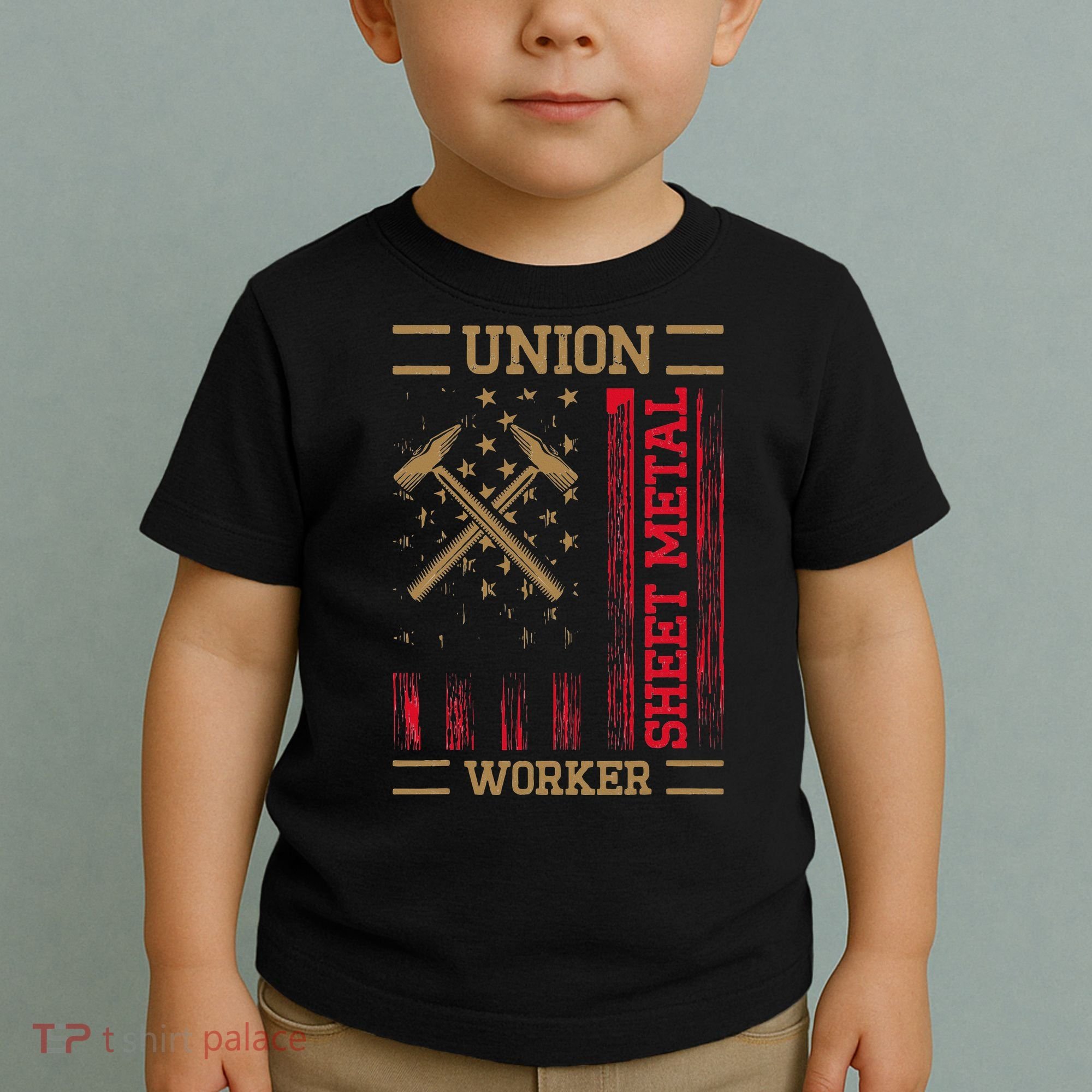 Journeyman Sheet Metal Worker Union Sheet Metal Worker Toddler T-Shirt