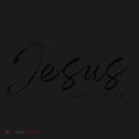 Jesus Saved My Life Modern Christian Religious Minimalist Women's Hoodie thumb 2