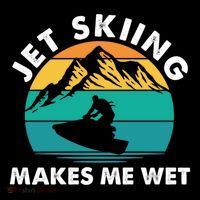 Jet Skiing Makes Me Wet Funny Jet Ski Rider Gift Coffee Mug thumb 5