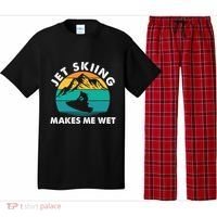 Jet Skiing Makes Me Wet Funny Jet Ski Rider Gift Pajama Set thumb 0
