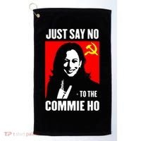 Just Say No To The Commie Ho 2024 Golf Towel thumb 0