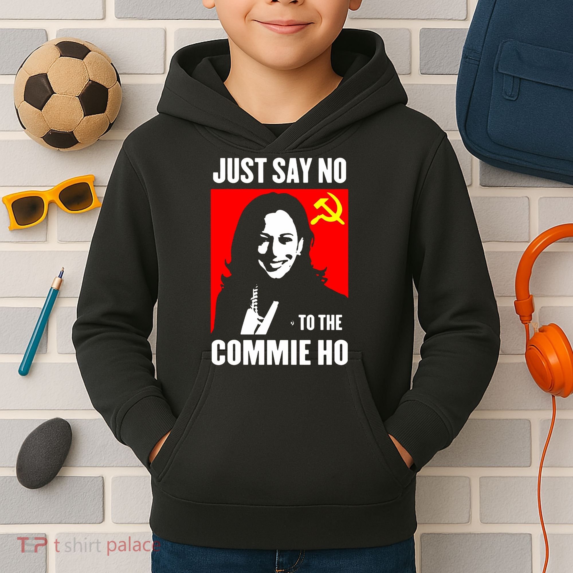 Just Say No To The Commie Ho 2024 Kids Hoodie