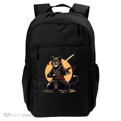 Japanese Samurai Ninja Cat Anime Kawaii Catzilla Cat Backpack