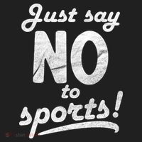 Just Say No To Sports Women's Sweatshirt thumb 2