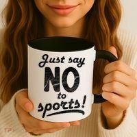 Just Say No To Sports Coffee Mug thumb 3