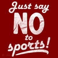 Just Say No To Sports Sweatshirt thumb 2