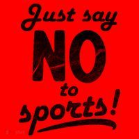 Just Say No To Sports Santa Hat thumb 1