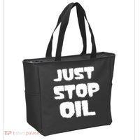 Just Stop Oil Tote Bag thumb 2