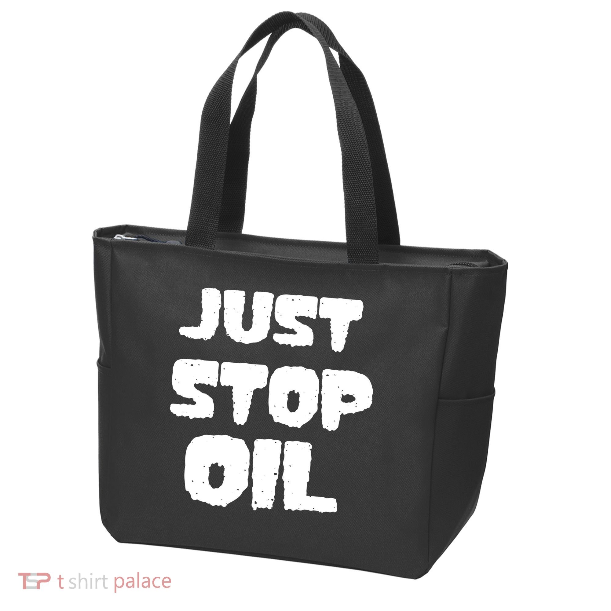 Just Stop Oil Tote Bag