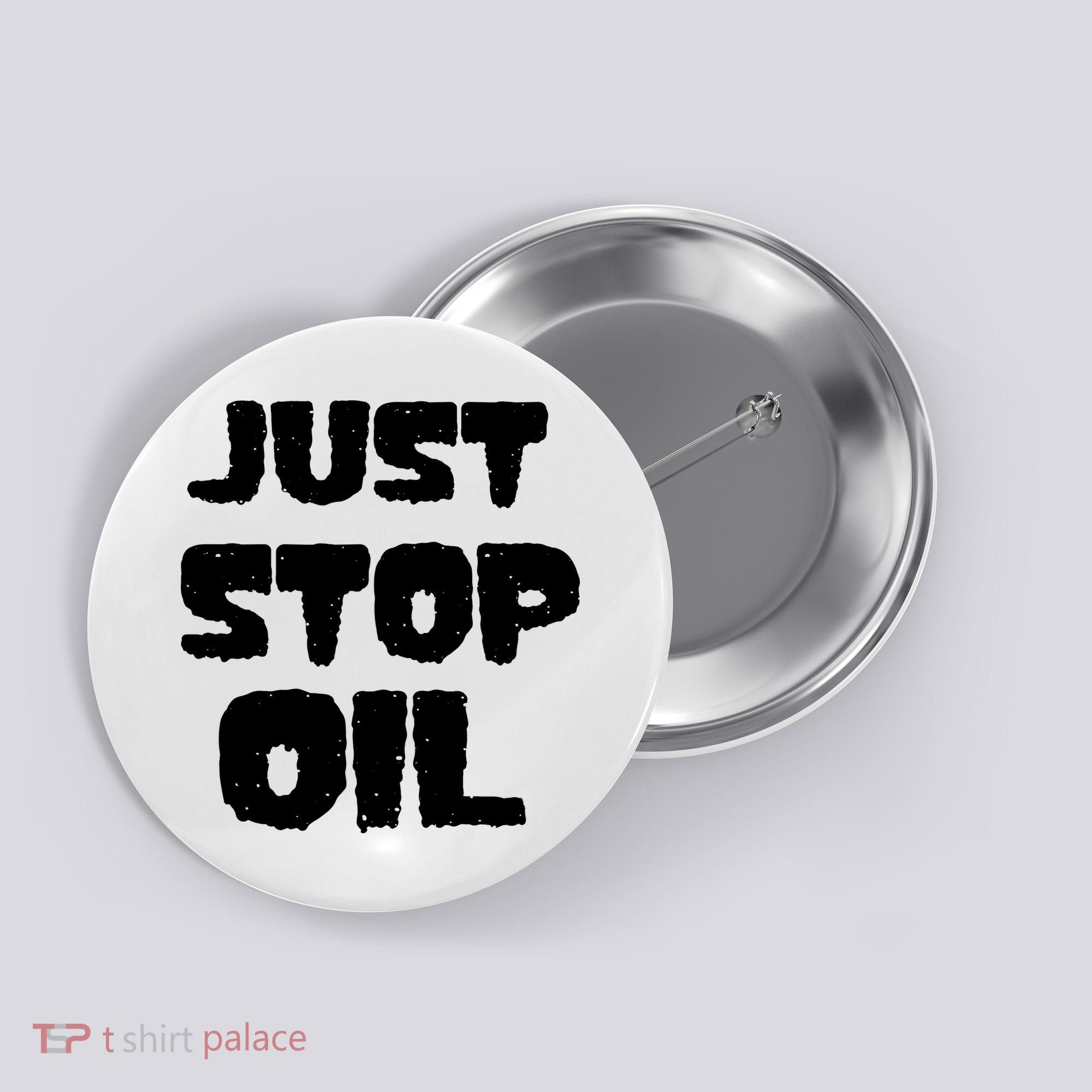 Just Stop Oil Button