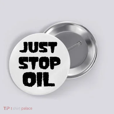 Just Stop Oil Button