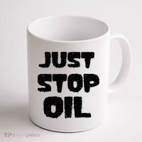 Just Stop Oil Coffee Mug thumb 1