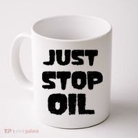Just Stop Oil Coffee Mug thumb 0