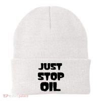 Just Stop Oil Beanie thumb 0