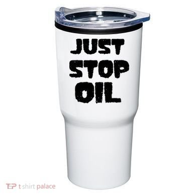 Just Stop Oil Tumbler