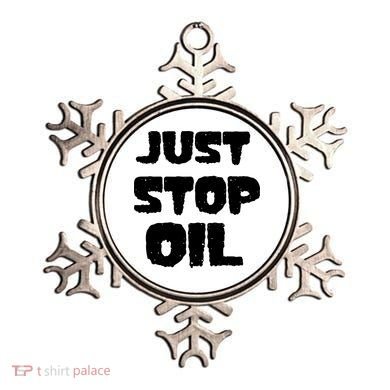 Just Stop Oil Ornament
