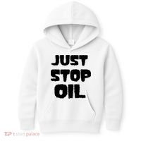 Just Stop Oil Kids Hoodie thumb 0