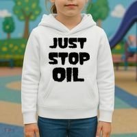 Just Stop Oil Kids Hoodie thumb 3
