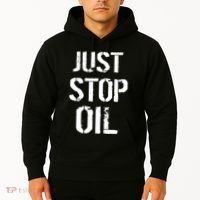 Just Stop Oil Climate Crisis Hoodie thumb 2