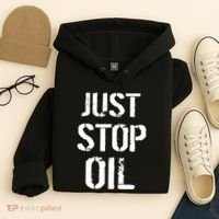 Just Stop Oil Climate Crisis Hoodie thumb 4