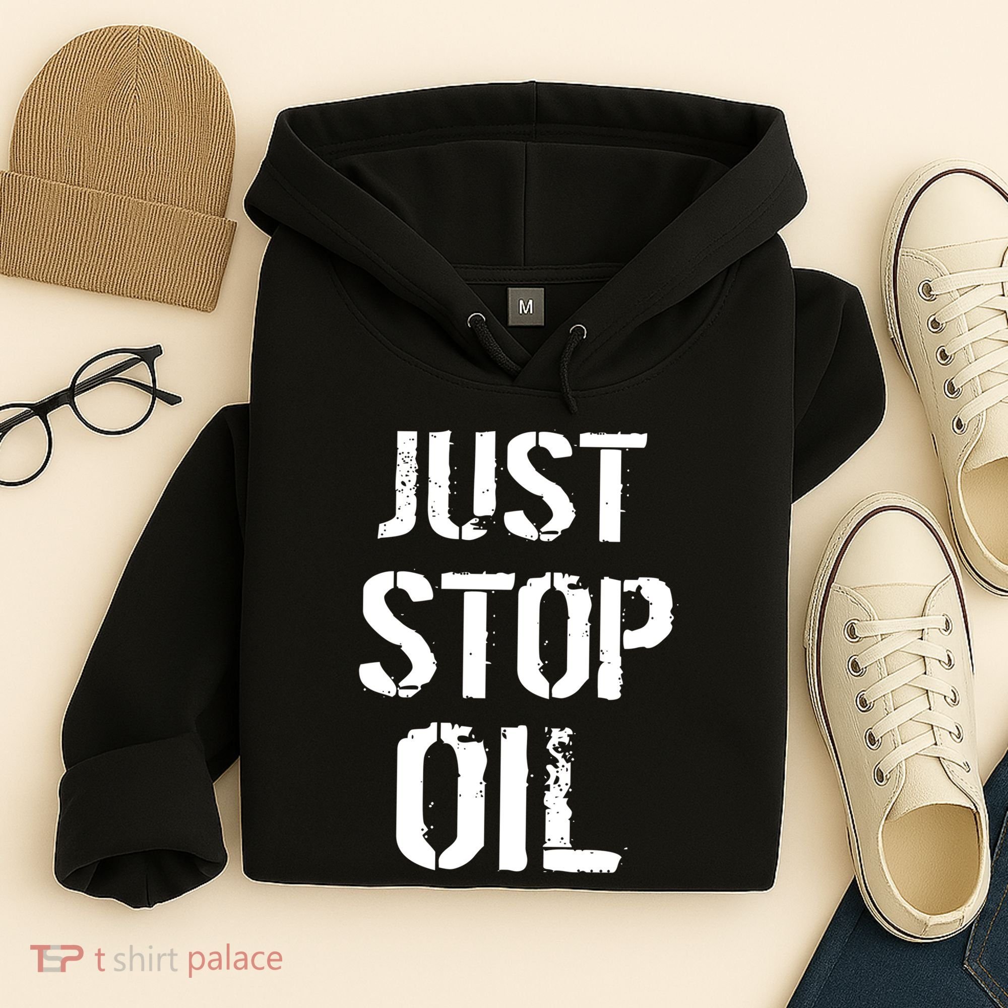 Just Stop Oil Climate Crisis Hoodie