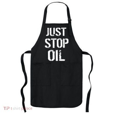 Just Stop Oil Climate Crisis Apron