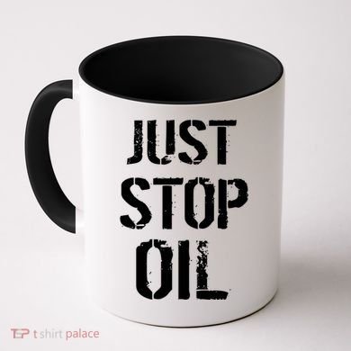 Just Stop Oil Climate Crisis Coffee Mug