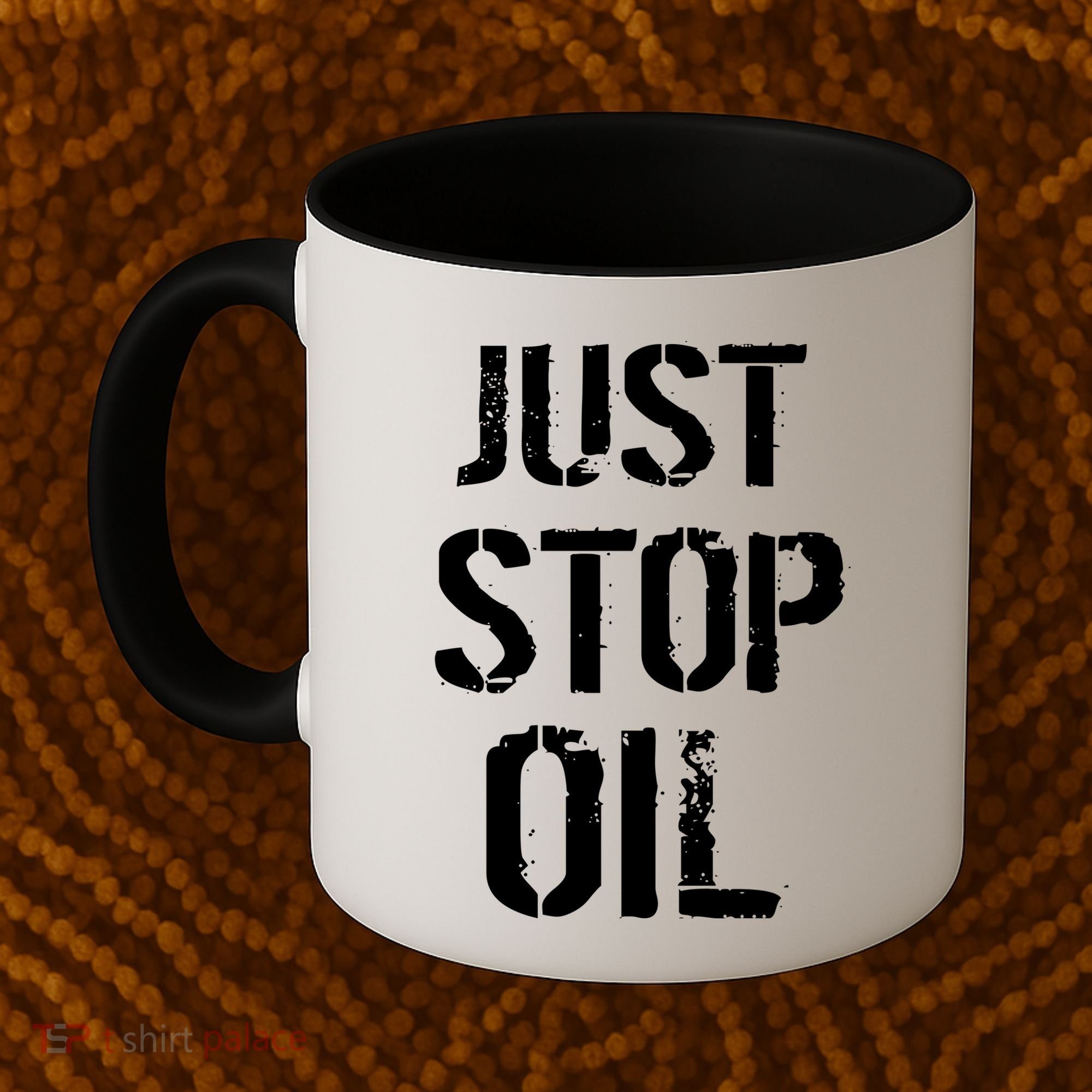 Just Stop Oil Climate Crisis Coffee Mug