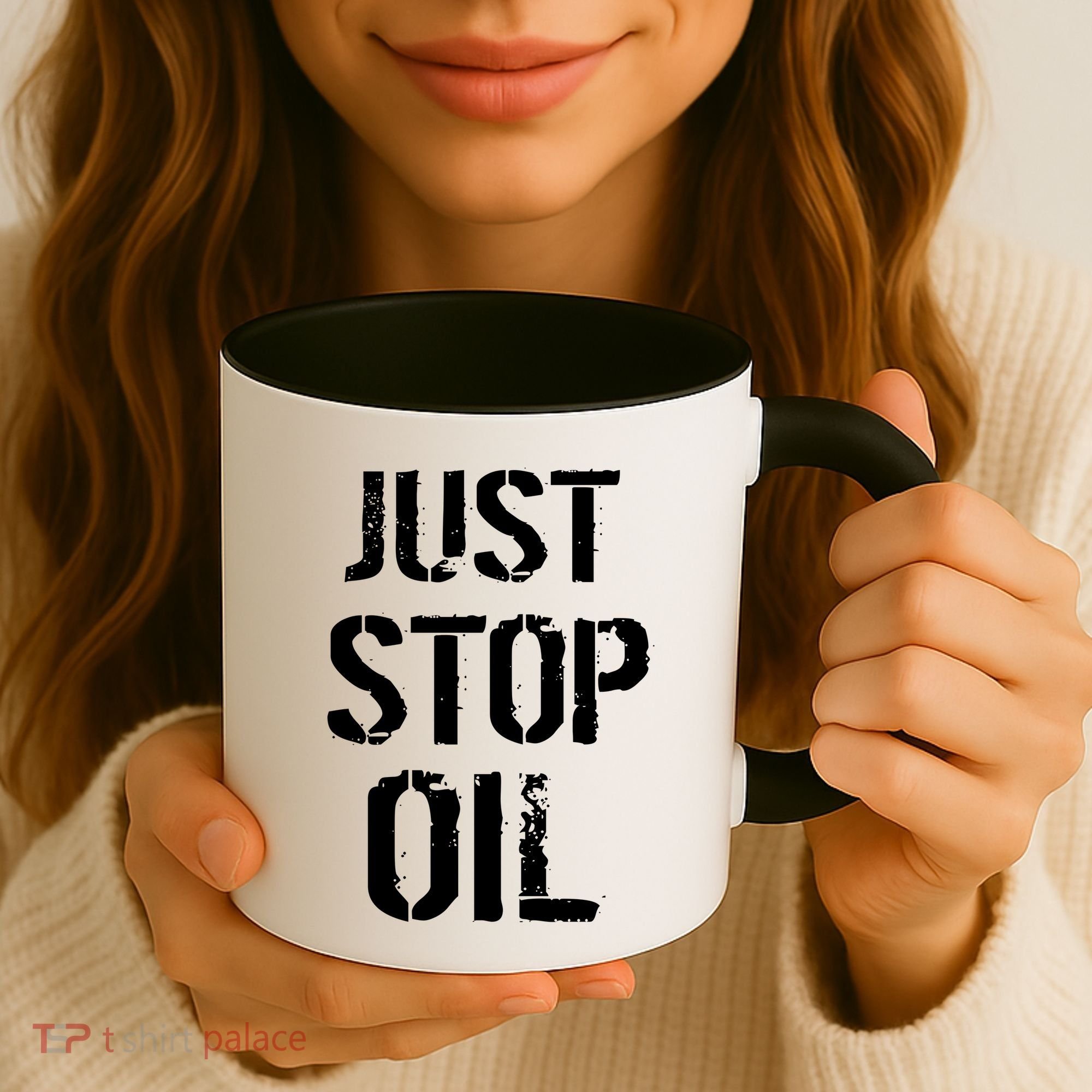 Just Stop Oil Climate Crisis Coffee Mug