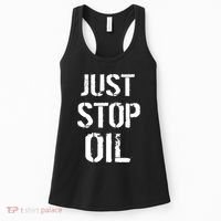 Just Stop Oil Climate Crisis Women's Tank Top thumb 0