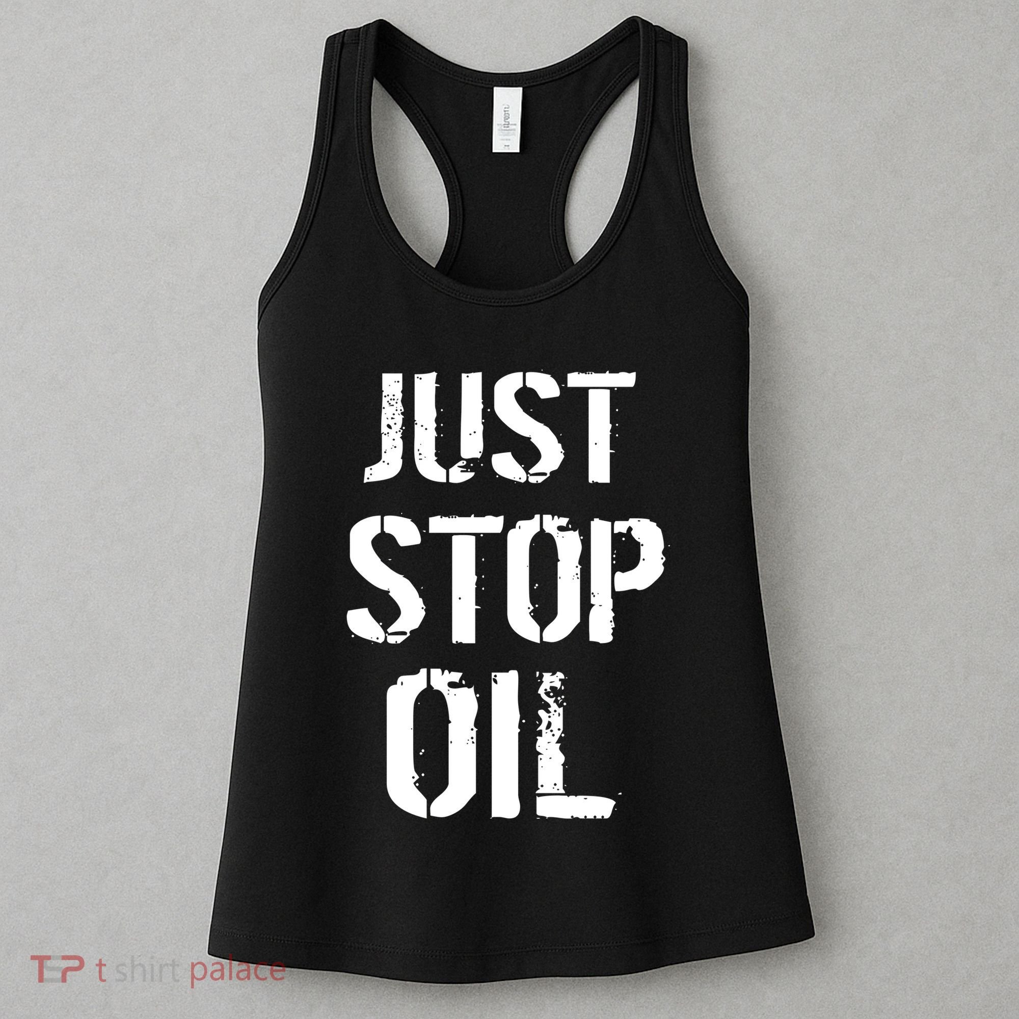 Just Stop Oil Climate Crisis Women's Tank Top