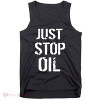 Just Stop Oil Climate Crisis Tank Top thumb 0
