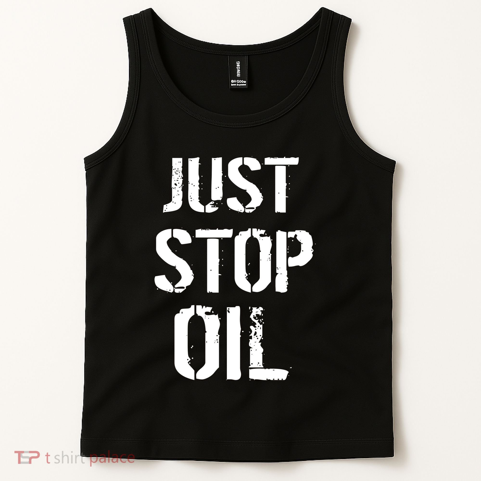 Just Stop Oil Climate Crisis Tank Top