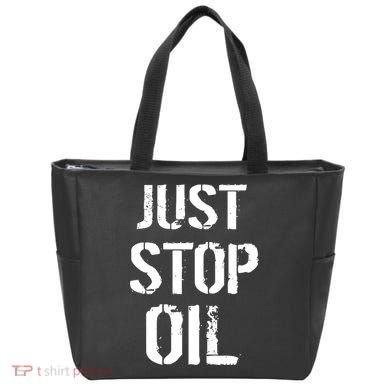 Just Stop Oil Climate Crisis Tote Bag