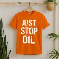 Just Stop Oil Climate Crisis T-Shirt thumb 2