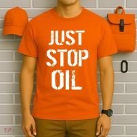 Just Stop Oil Climate Crisis T-Shirt thumb 6